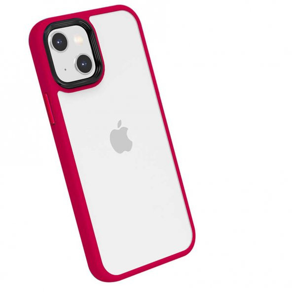 Apple iPhone 13 Kılıf ​​Cann Kapak - Kırmızı