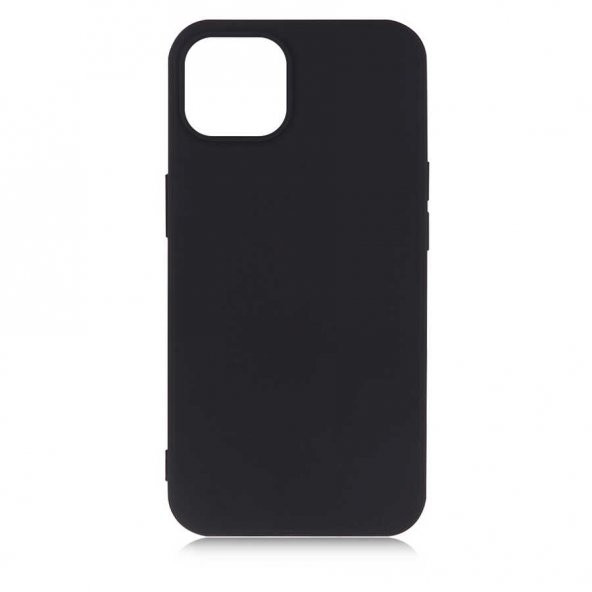 Apple iPhone 13 Kılıf Premier Silikon Kapak - Siyah