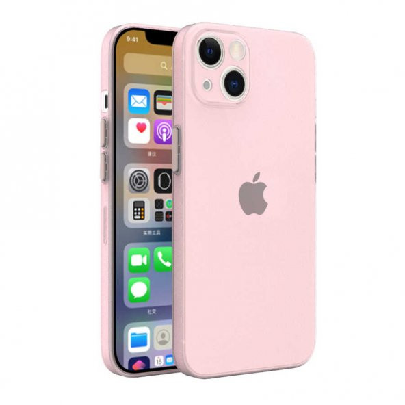 Apple iPhone 13 Mini Kılıf ​​Tiny Kapak - Pembe