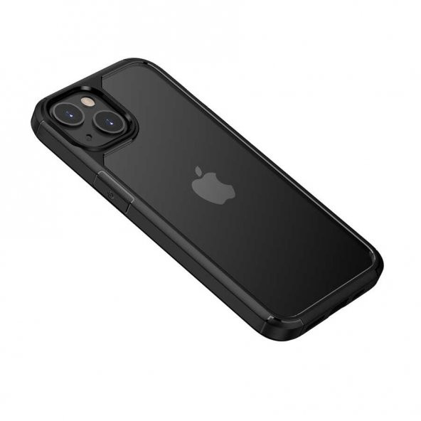 Apple iPhone 13 Mini Kılıf Roll Kapak - Siyah