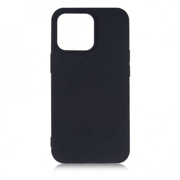 Apple iPhone 13 Pro Kılıf Premier Silikon Kapak - Siyah
