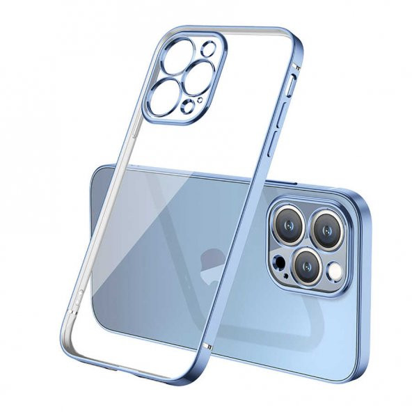Apple iPhone 13 Pro Max Kılıf Gbox Kapak - Lacivert