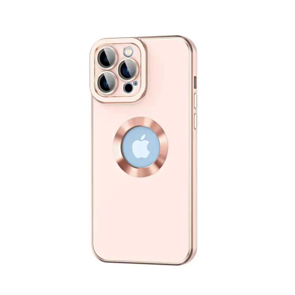 Apple iPhone 14 Pro Kılıf Kongo Kapak - Rose Gold