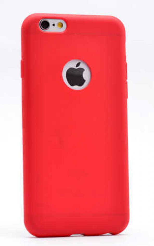 Apple iPhone 5 Kılıf Premier Silikon Kapak - Kırmızı
