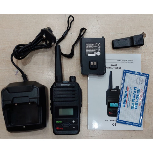 Aselsan A446T PMR El Telsizi (Tekli Paket) - 2