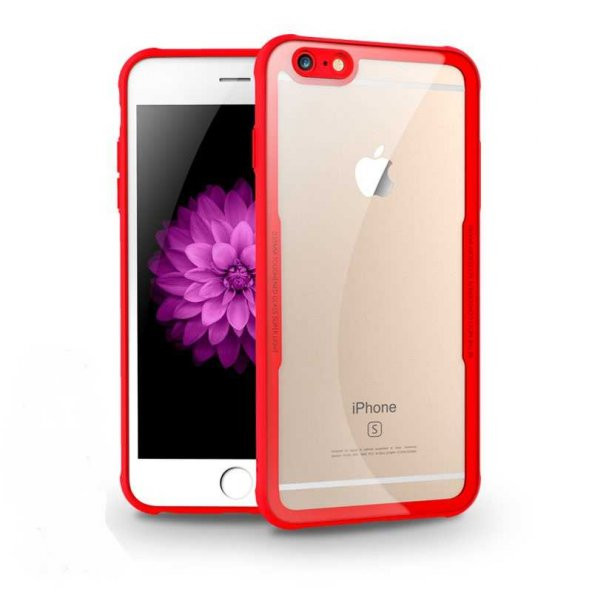 Apple iPhone 6 Kılıf Craft Arka Kapak - Kırmızı