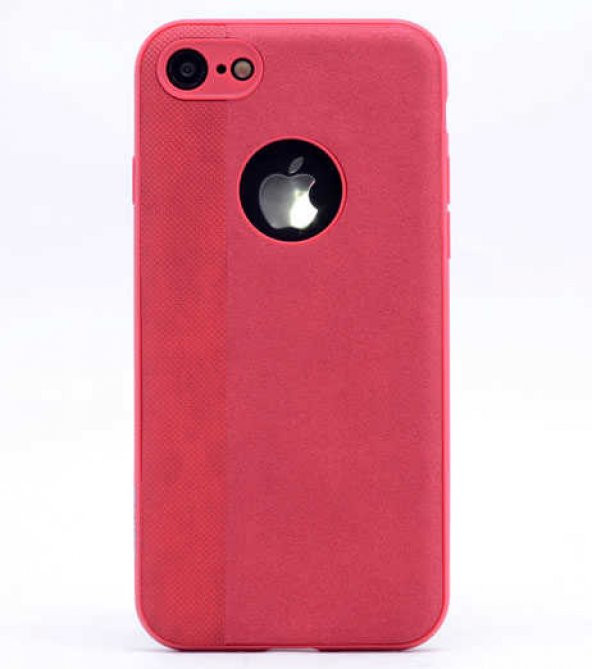 Apple iPhone 6 Plus Kılıf City Silikon - Kırmızı