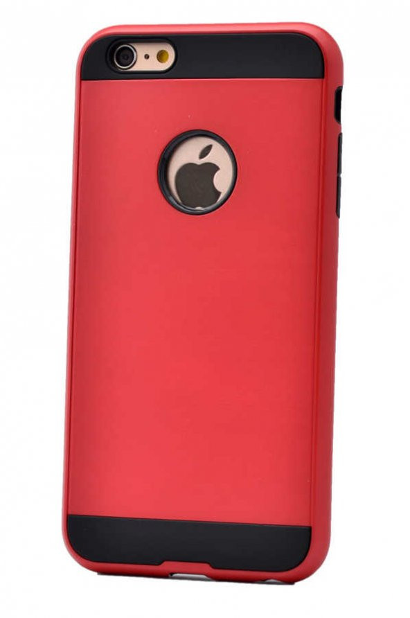 Apple iphone 6 Plus Kılıf Kans Kapak - Kırmızı