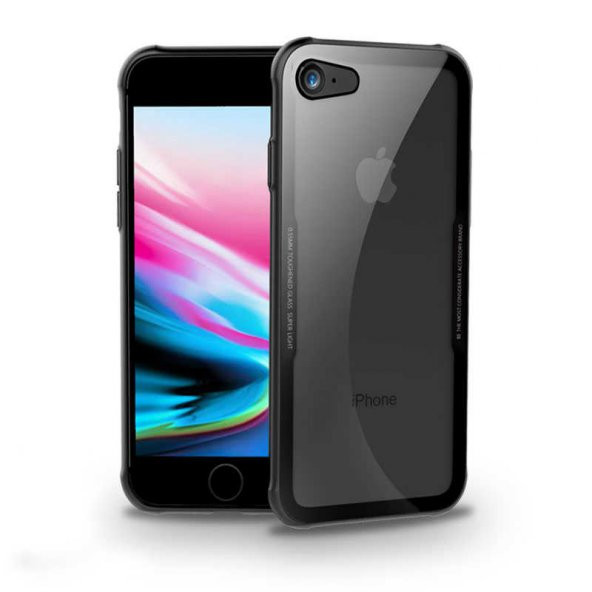 Apple iPhone 7 Kılıf Craft Arka Kapak - Siyah