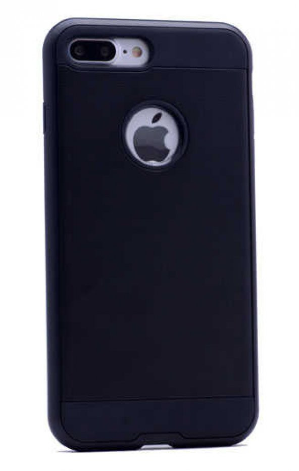 Apple iPhone 7 Kılıf Kans Kapak - Siyah