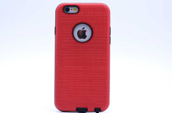 Apple iPhone 7 Kılıf New Youyou Silikon Kapak - Kırmızı