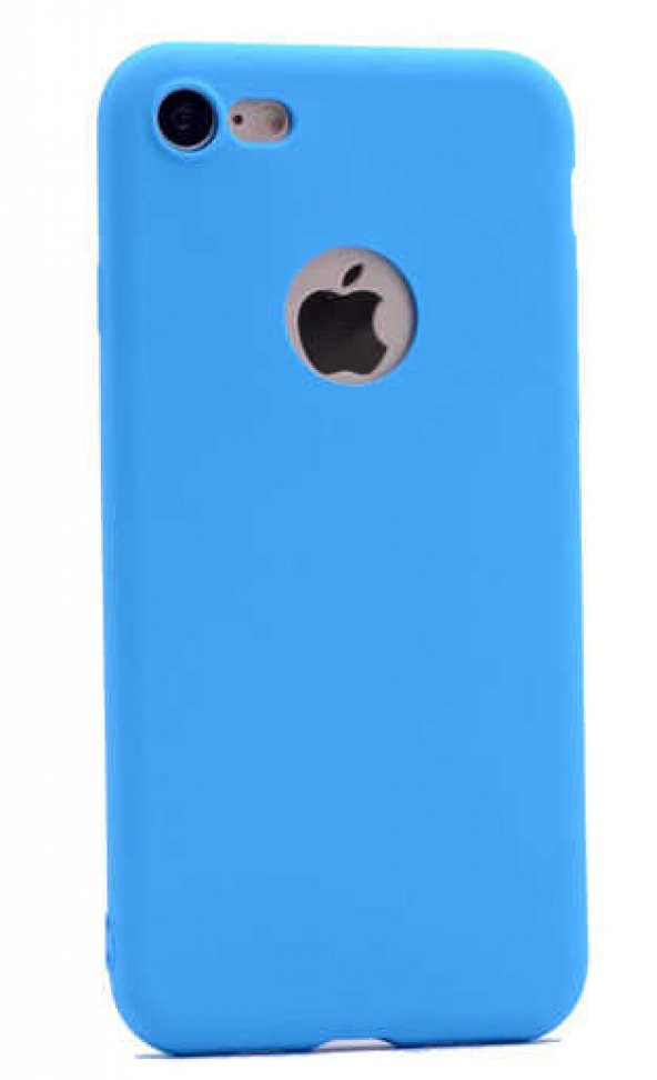 Apple iPhone 7 Kılıf Premier Silikon Kapak - Mavi