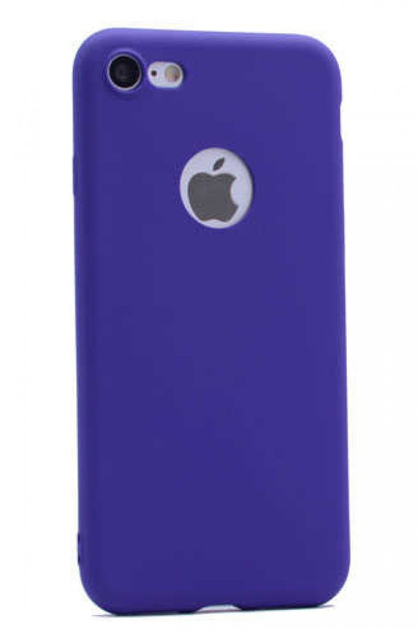 Apple iPhone 7 Kılıf Premier Silikon Kapak - Mor