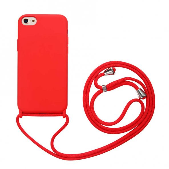 Apple iPhone 7 Kılıf Ropi Kapak - Kırmızı