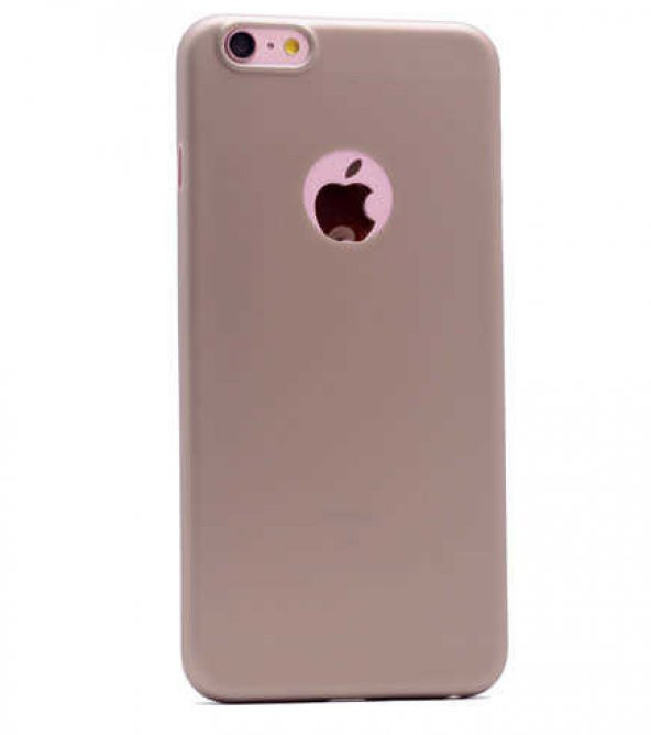 Apple iPhone 7 Plus Kılıf 1.Kalite PP Silikon - Gold