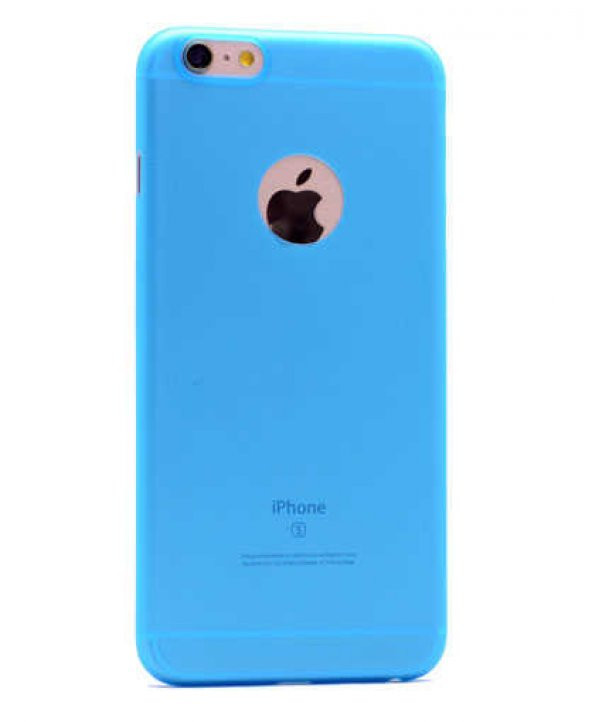 Apple iPhone 7 Plus Kılıf 1.Kalite PP Silikon - Mavi