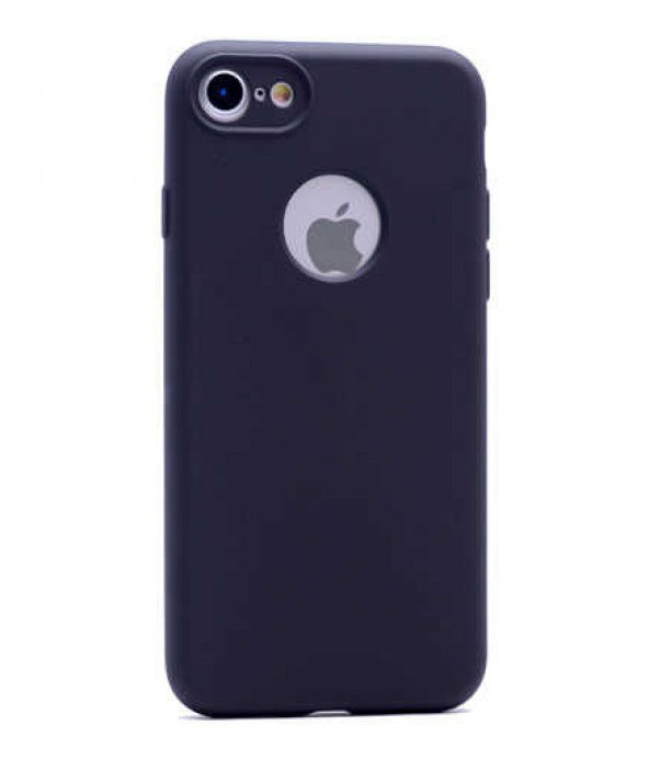 Apple iPhone 7 Plus Kılıf 360 Silikon Kılıf - Siyah