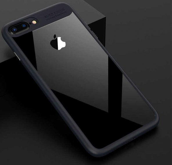 Apple iPhone 7 Plus Kılıf Buttom Kapak - Mavi