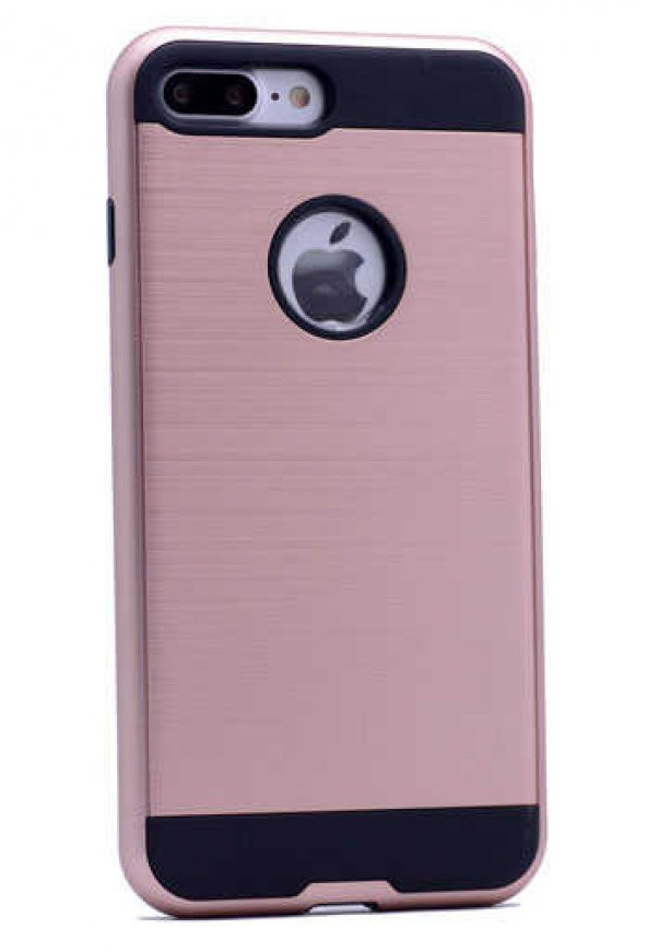 Apple iPhone 7 Plus Kılıf Kans Kapak - Rose Gold