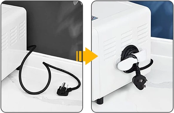 Çok Amaçlı Airfryer Kablo Sarma Aparatı 2 Adet - 2