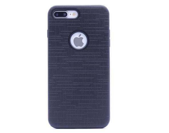 Apple iPhone 7 Plus Kılıf New Youyou Silikon Kapak - Siyah