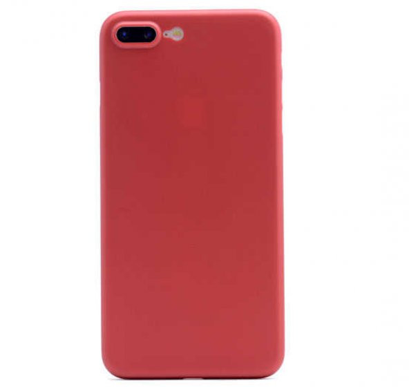 Apple iPhone 8 Kılıf 1.Kalite PP Silikon - Kırmızı