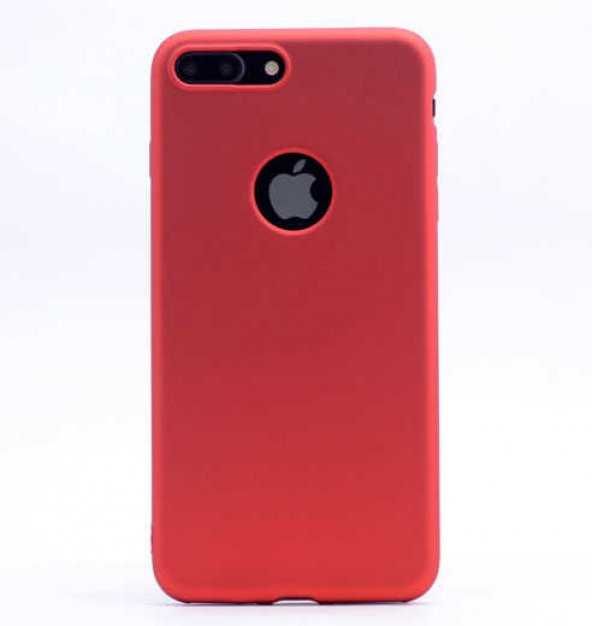 Apple iPhone 8 Kılıf Premier Silikon Kapak - Kırmızı