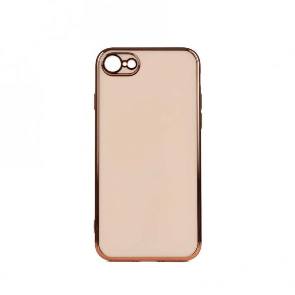 Apple iPhone SE 2020 Kılıf Bark Kapak - Rose Gold