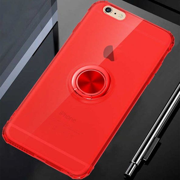 Apple iPhone SE 2020 Kılıf Mill Silikon - Kırmızı