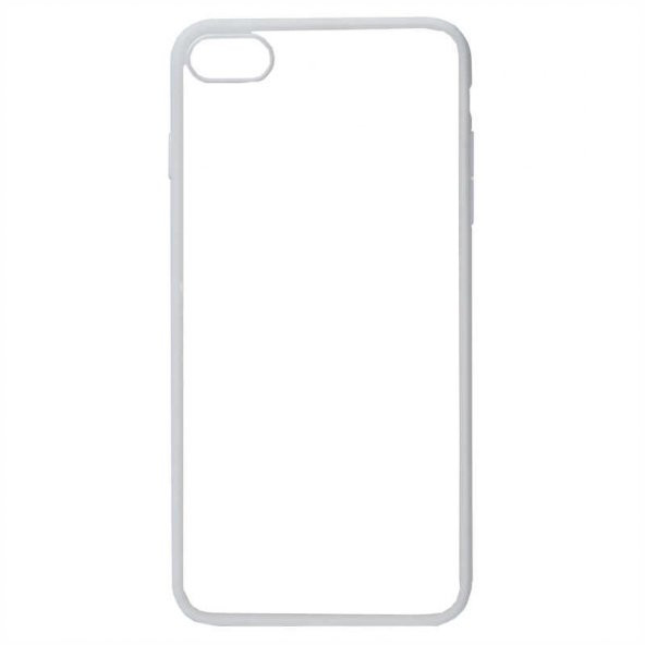 Apple iPhone SE 2022 Kılıf Endi Kapak - Beyaz