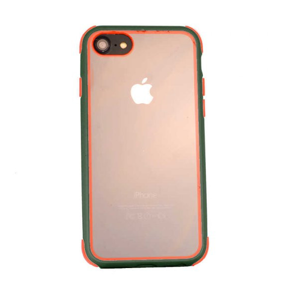 Apple iPhone SE 2022 Kılıf Tiron Kapak - Yeşil