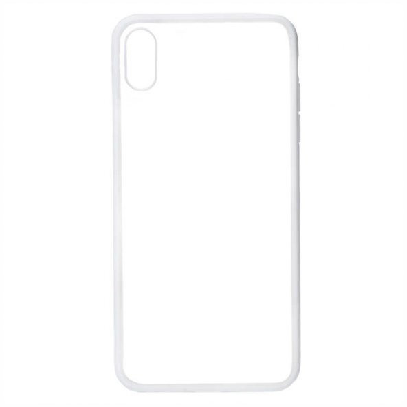 Apple iPhone XR 6.1 Kılıf Endi Kapak - Beyaz