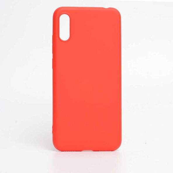 Apple iPhone XS 5.8 Kılıf İnci Silikon - Kırmızı