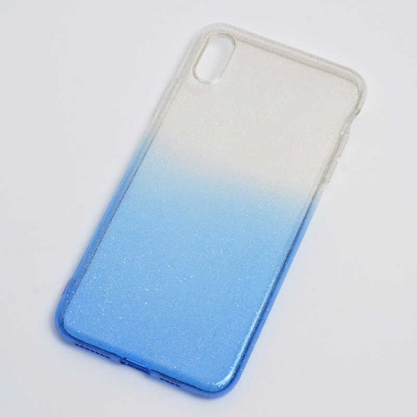 Apple iPhone XS Max 6.5 Kılıf Fogy Silikon - Mavi