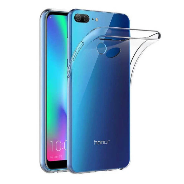 Huawei Honor 9 Lite Kılıf Süper Silikon Kapak - Renksiz