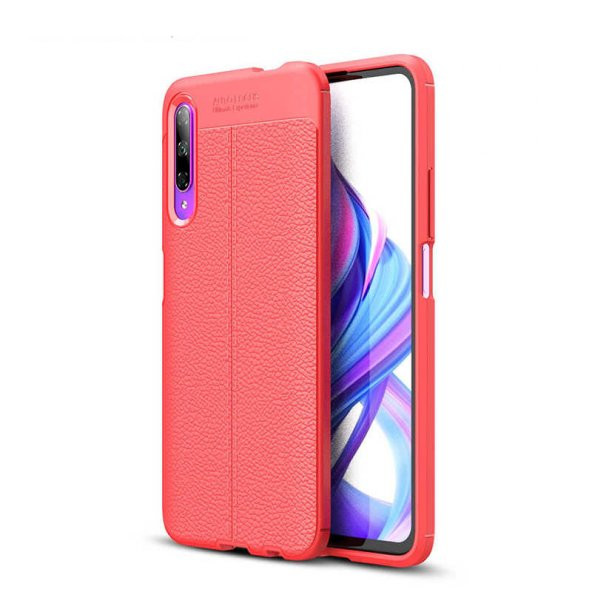 Huawei P Smart Pro 2019 Kılıf Niss Silikon Kapak - Kırmızı