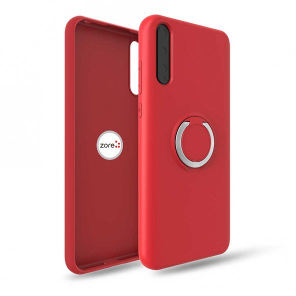 Huawei P Smart S (Y8P) Kılıf Plex Kapak - Kırmızı
