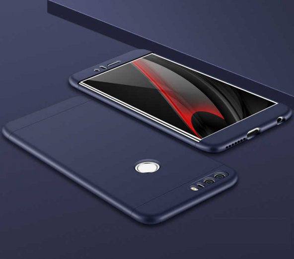 Huawei P9 Lite 2017 Kılıf Ays Kapak - Mavi