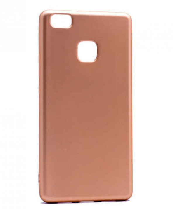 Huawei P9 Lite Kılıf Premier Silikon Kapak - Gold