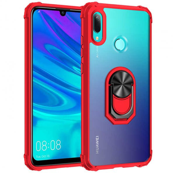 Huawei Y6 2019 Kılıf Mola Kapak - Kırmızı