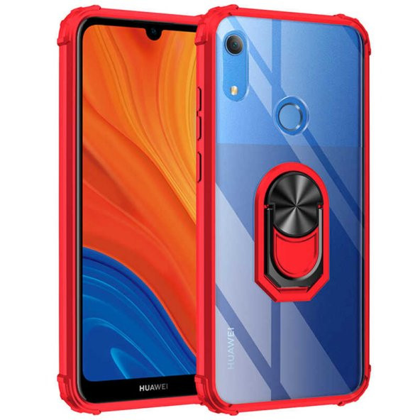 Huawei Y6S 2019 Kılıf Mola Kapak - Kırmızı