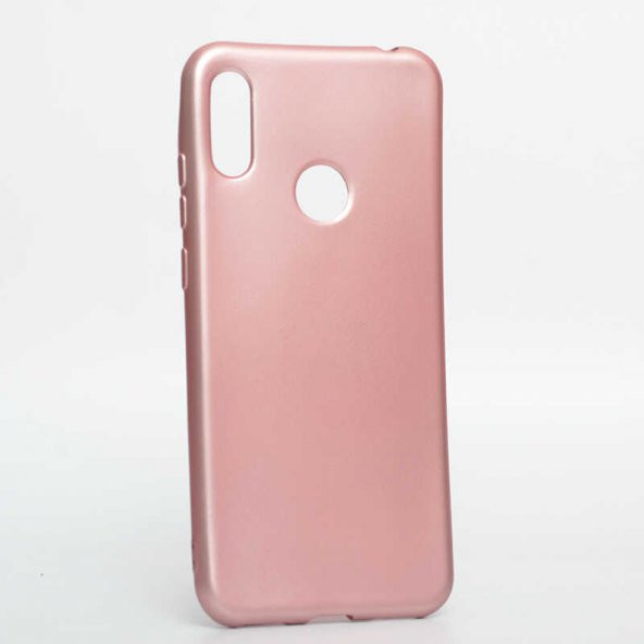 Huawei Y6S 2019 Kılıf Premier Silikon Kapak - Rose Gold