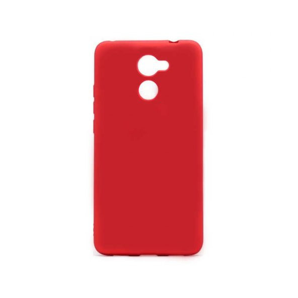 Huawei Y7 Prime Kılıf Premier Silikon Kapak - Kırmızı