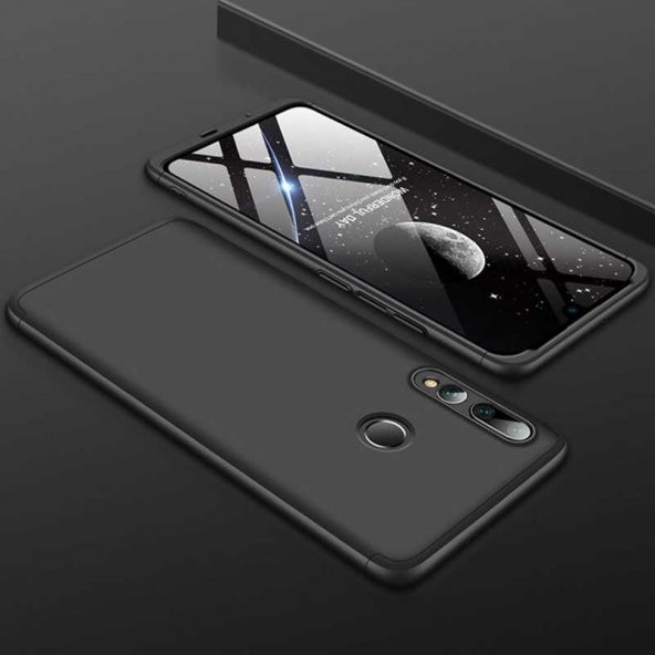 Huawei Y9 Prime 2019 Kılıf Ays Kapak - Siyah