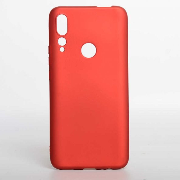 Huawei Y9 Prime 2019 Kılıf Premier Silikon Kapak - Kırmızı