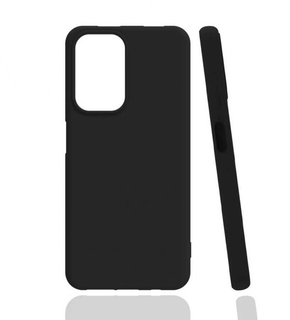 İnfinix Note 8 Kılıf Biye Silikon - Siyah