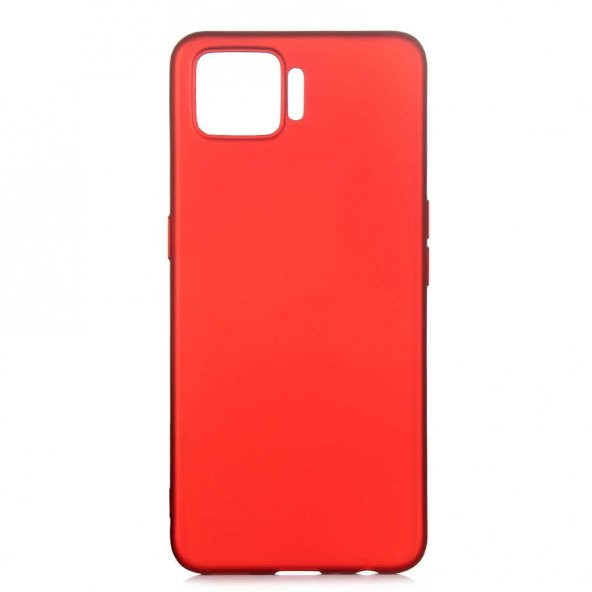 Oppo A73 Kılıf Premier Silikon Kapak - Kırmızı