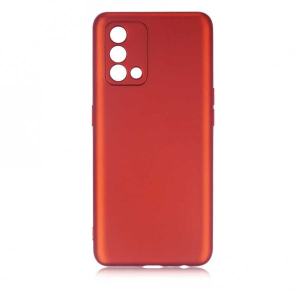 Oppo A74 4G Kılıf Premier Silikon Kapak - Kırmızı