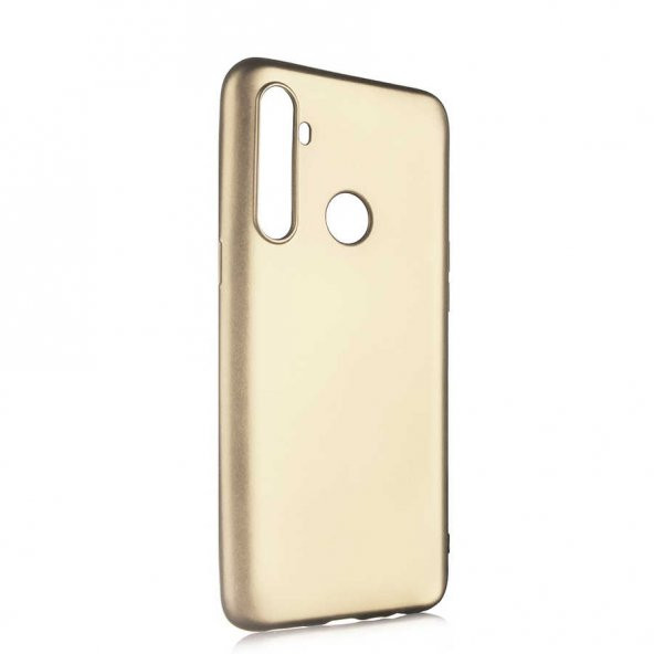 Realme 5İ Kılıf Premier Silikon Kapak - Gold