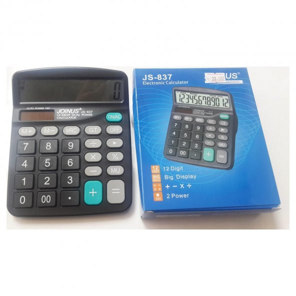Tiga TG-837 Hesap Makinesi 12 Hane - 2